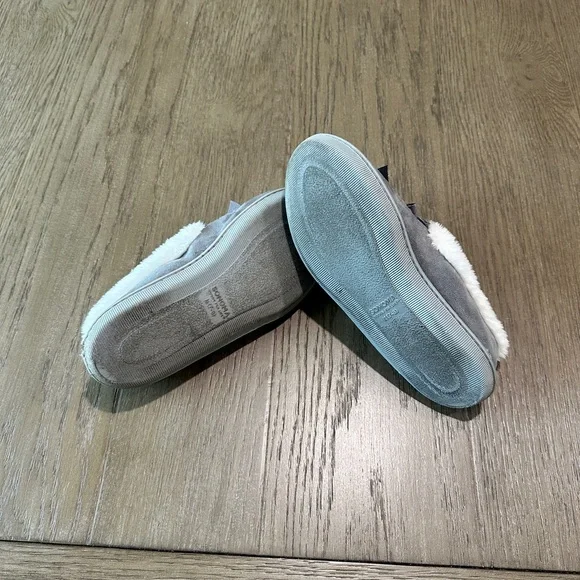 Sonoma Super Cozy Moccasin Slippers Women’s Size 7/8 Gray - Picture 6 of 7